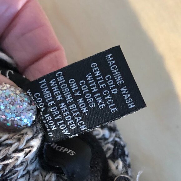 INC International Concepts Linen Blend Cardigan - Whimsigoth - Picture 11 of 11